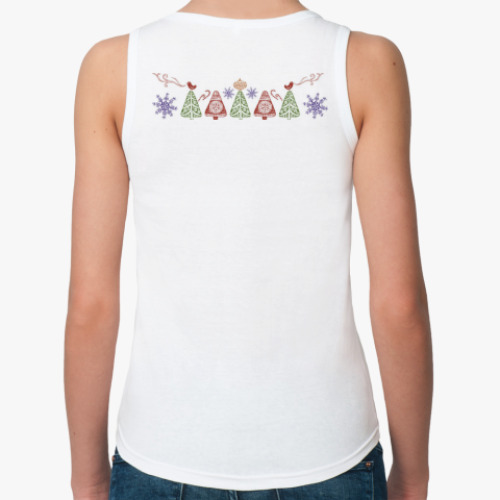 Женская майка Новый год