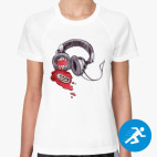 Женская спортивная футболка