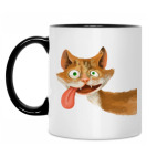 Кружка двухцветная