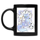 Кружка цветная UV-DTF