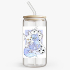 Банка с бамбуковой крышкой