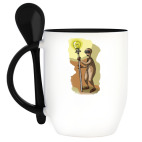 Кружка с ложкой