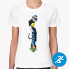 Женская спортивная футболка