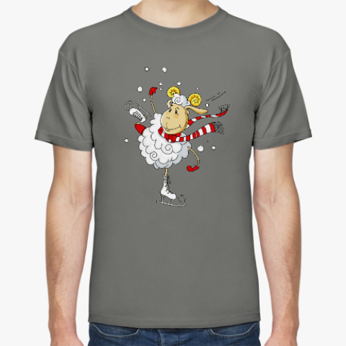 Футболка с принтом Овечка