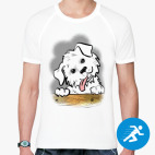 Мужская спортивная футболка