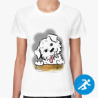 Женская спортивная футболка