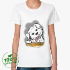 Женская футболка органик