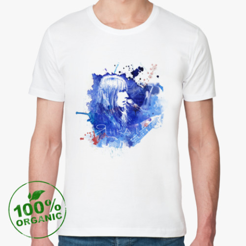 Футболка из органик-хлопка Янка Дягилева