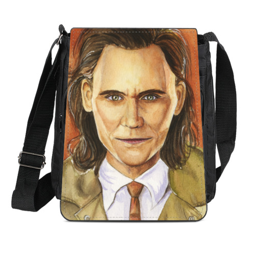 Сумка-планшет с принтом Локи (Loki)