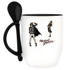 Кружка с ложкой