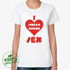 Женская футболка органик