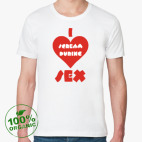 Мужская футболка органик