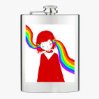 Фляжка стальная