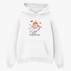 Толстовка худи оверсайз