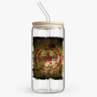 Банка с бамбуковой крышкой