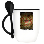 Кружка с ложкой