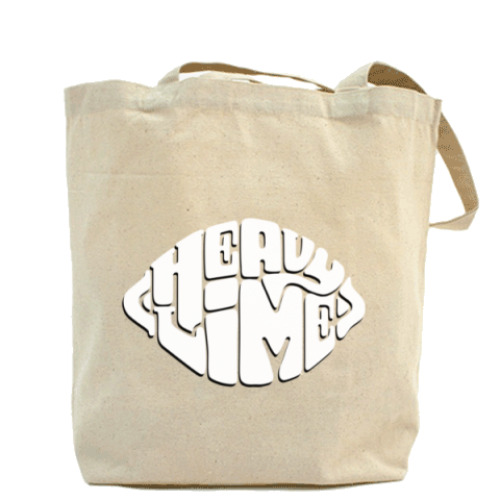 Сумка шоппер с принтом Heavy Lime