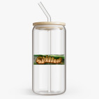 Банка с бамбуковой крышкой