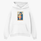 Толстовка худи оверсайз