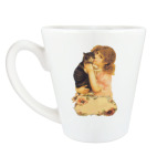 Кружка латте (360 мл) винтаж прованс