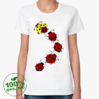 Женская футболка органик