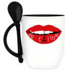 Кружка с ложкой