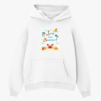 Толстовка худи оверсайз