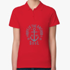 Женская рубашка поло