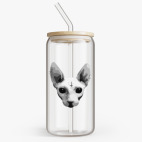 Банка с бамбуковой крышкой