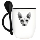 Кружка с ложкой