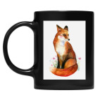 Кружка цветная UV-DTF