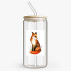 Банка с бамбуковой крышкой