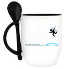 Кружка с ложкой