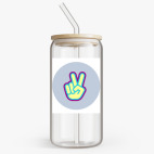 Банка с бамбуковой крышкой