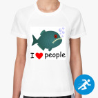 Женская спортивная футболка