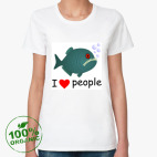 Женская футболка органик