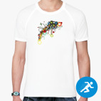 Мужская спортивная футболка