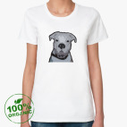 Женская футболка органик