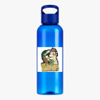 Прозрачная спортивная бутылка