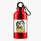 Металлическая бутылка 400 мл UV-DTF