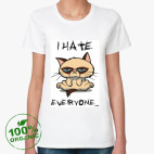 Женская футболка органик