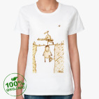 Женская футболка органик