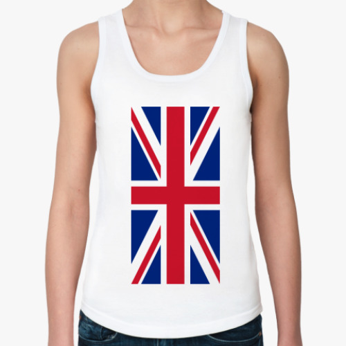 Женская майка с принтом GB