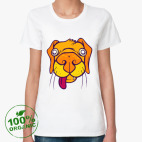 Женская футболка органик