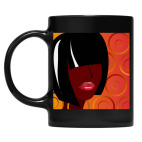 Кружка цветная UV-DTF