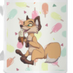 Лисичка с мороженкой