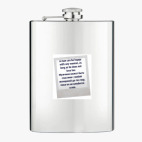 Фляжка стальная