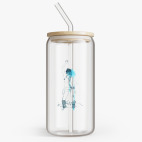 Банка с бамбуковой крышкой