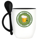 Кружка с ложкой