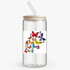 Банка с бамбуковой крышкой